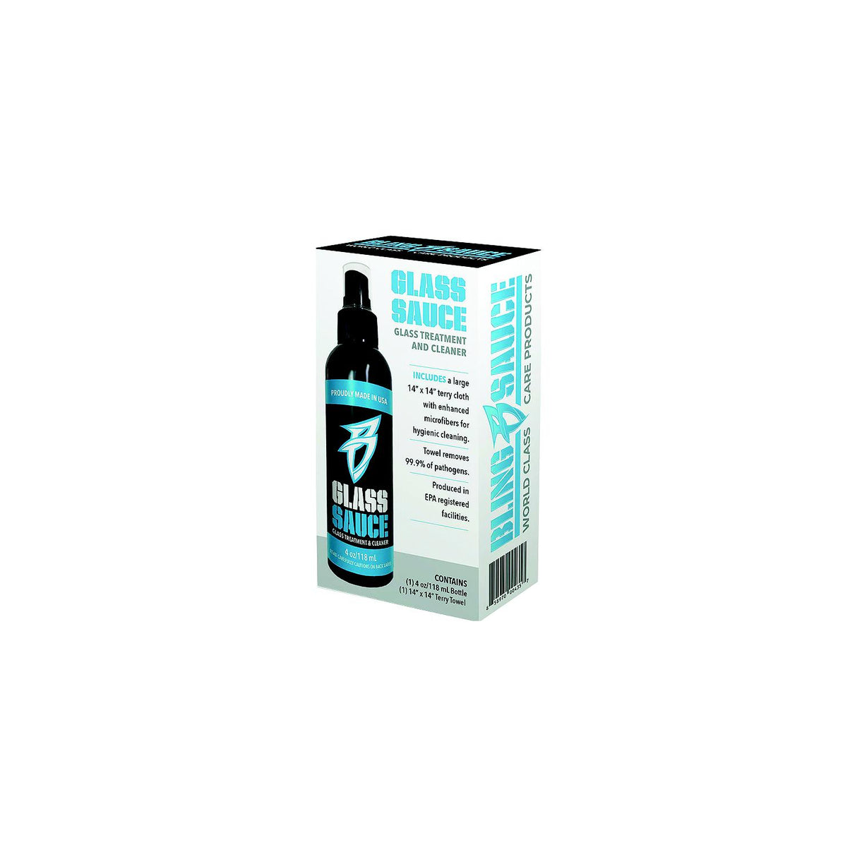 Boat Bling BSGLASS12PK Glass Sauce Kit, 4 oz. - BS-GLASS 12 PK POS