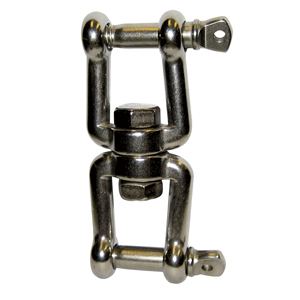 Quick SW8 Anchor Swivel - 8mm Stainless Steel Jaw Jaw Swivel for 11-16 lb. Anchors - MSVGGGX08000