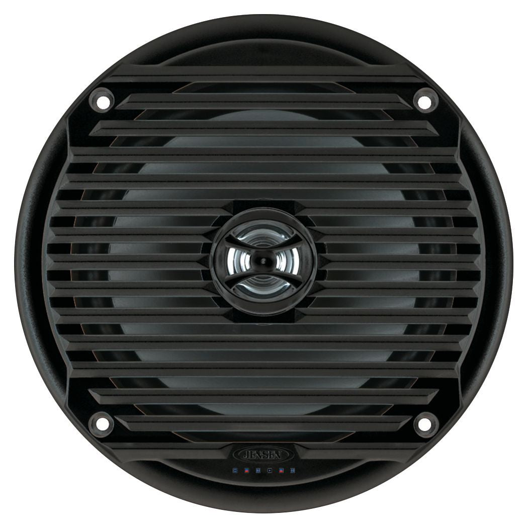 Jensen MS6007BR 6.5” Waterproof Coaxial Speakers, Pair (Black) - image 1