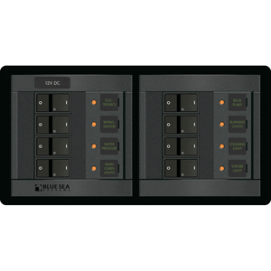 Blue Sea Systems Blue Sea 1225 12V DC 8 Position - Horizontal