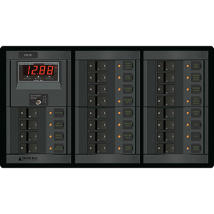 Blue Sea Systems Blue Sea 1221 12V DC Main + 19 Positions w/Digital Meter