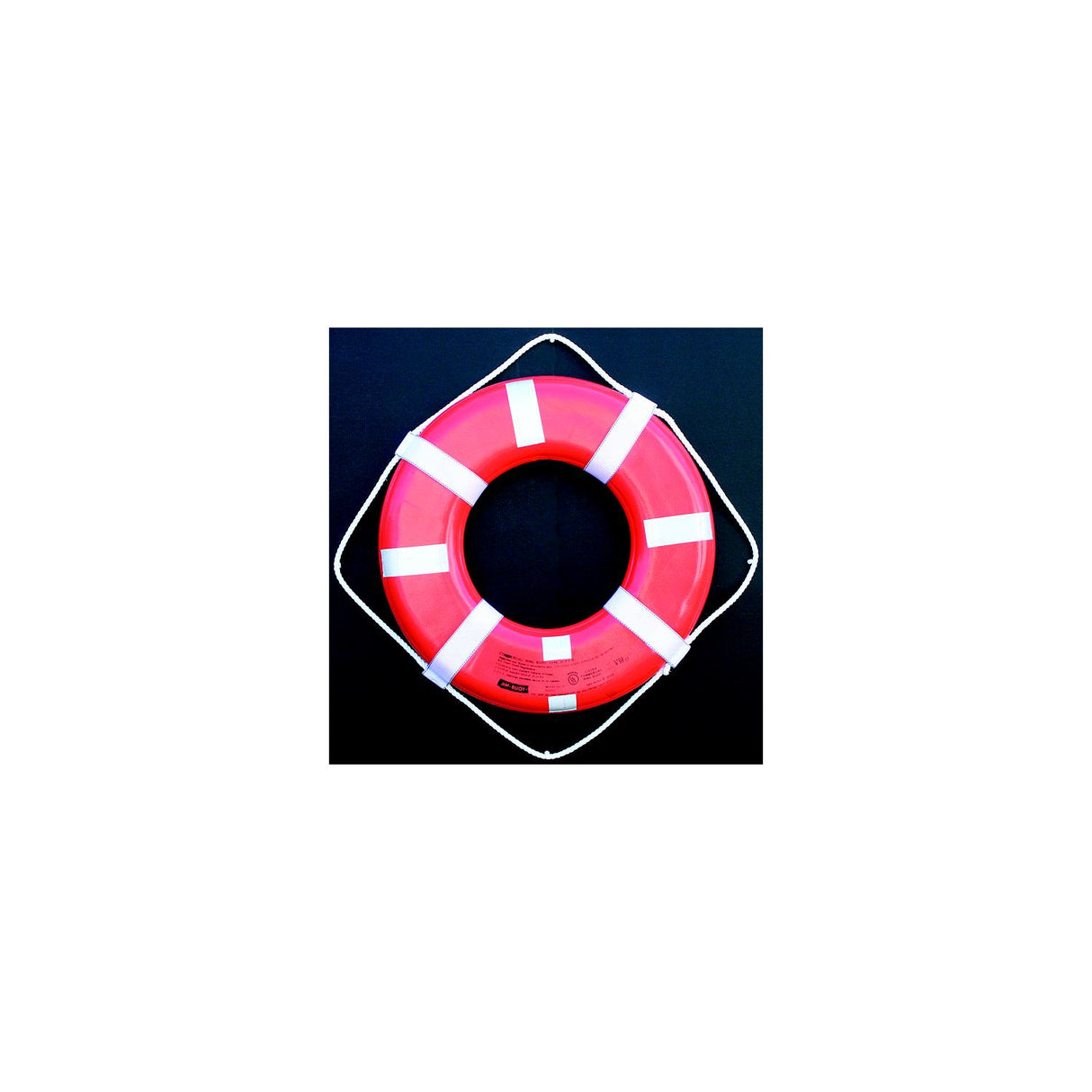 Cal June 24" G Style Life Ring w/Straps and Reflective Tape USCG Approved - GO-24 T
