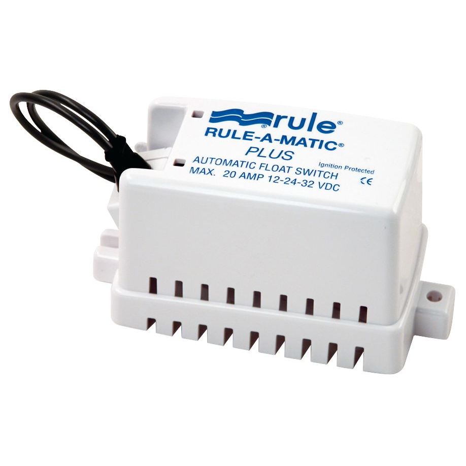Rule-A-Matic® Plus™ Float Switch with In-Line Fuse Holder - 40FA - image 1
