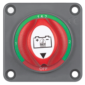 BEP Marine BEP Panel-Mounted Battery Mini Selector Switch - 701S-PM