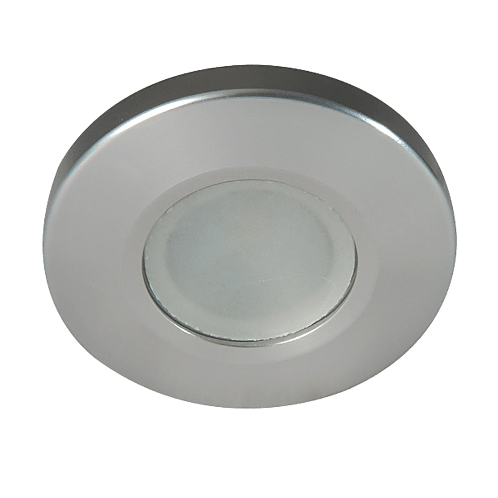Lumitec Orbit Spectrum Flush Mount Down Light - Brushed Housing - White Dimming & Red/Blue Non-Dimming - 112507