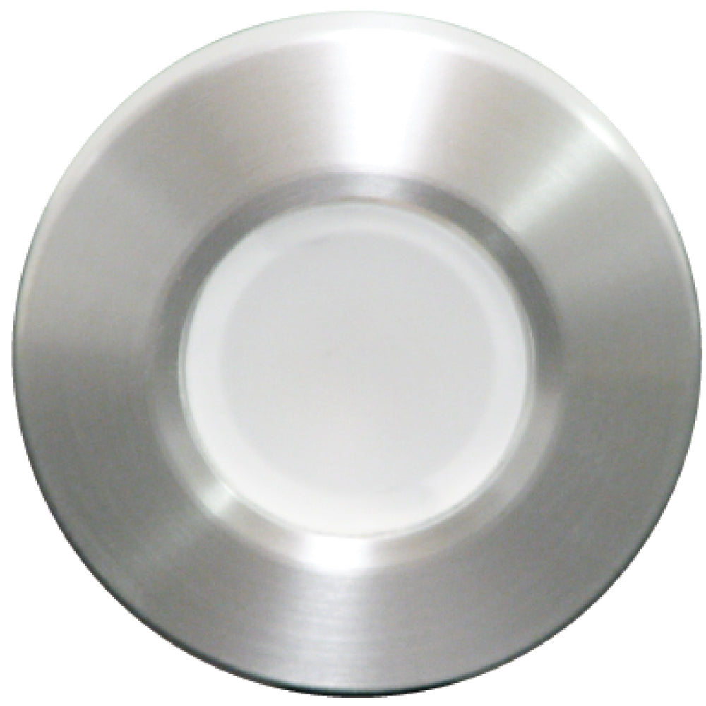 Lumitec Orbit Spectrum Flush Mount Down Light - Brushed Housing - White Dimming & Red/Blue Non-Dimming - 112507