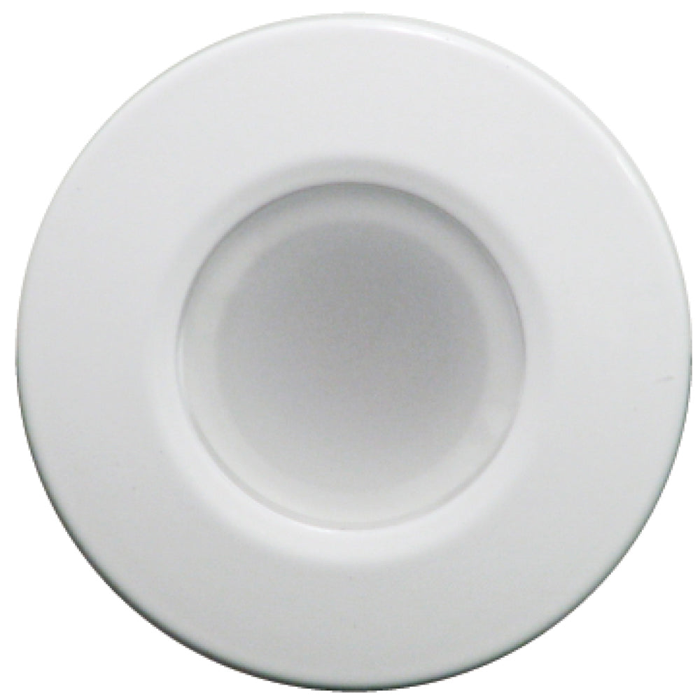 Lumitec Orbit Flush Mount LED Down Light - Spectrum RGBW - White - 112527