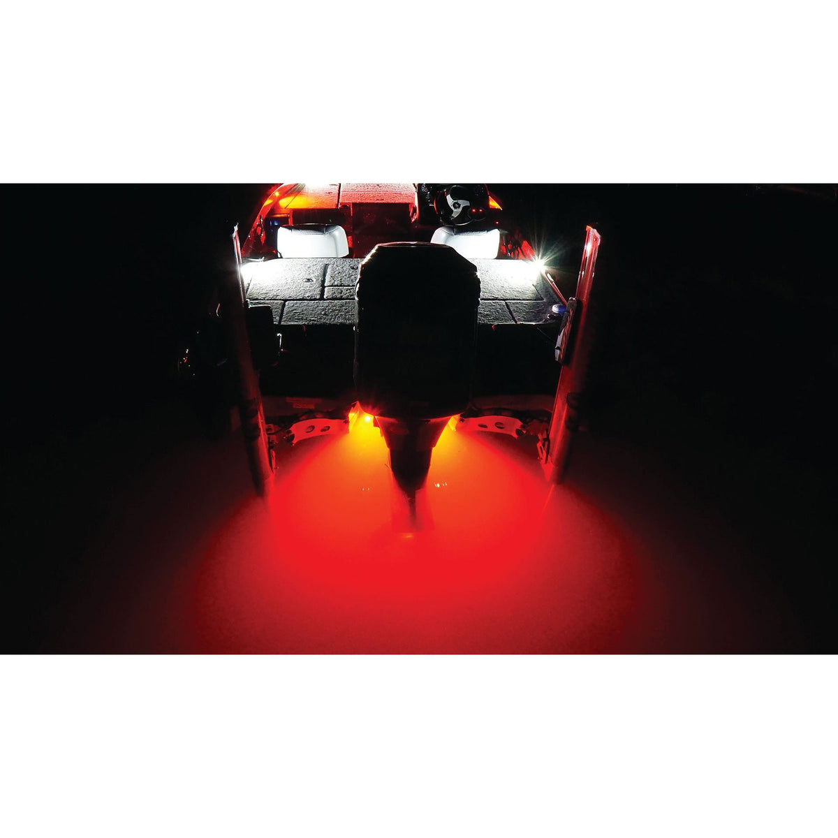 T-H Marine Blue Water L.E.D. Extreme Pro X2 Deck Light (Red) - LEDBW-81-2-R-DP - image 1