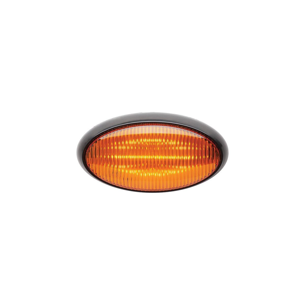 FulTyme RV 1172 LED Porch Light, Yellow Light/ Black Housing w/o Switch - SC590-1172 - image 1