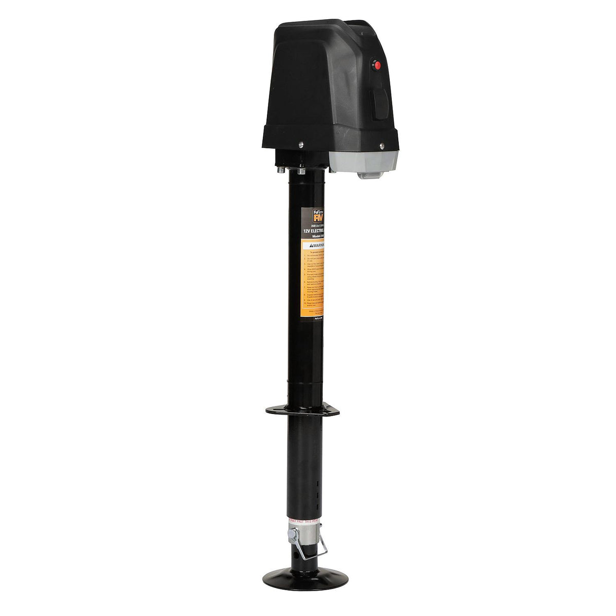 FulTyme RV 2100 Electric Trailer Jack, 3,500 Lb. Load Capacity, 12V Operation w/ Manual Override - 2100 - official FulTyme RV product image 6