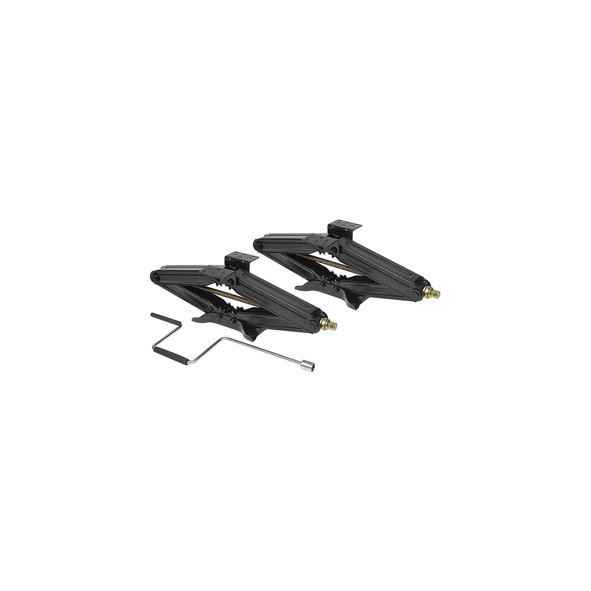 FulTyme RV 2130 Trailer Stabilizing Scissor Jacks with Handle - 590-2130
