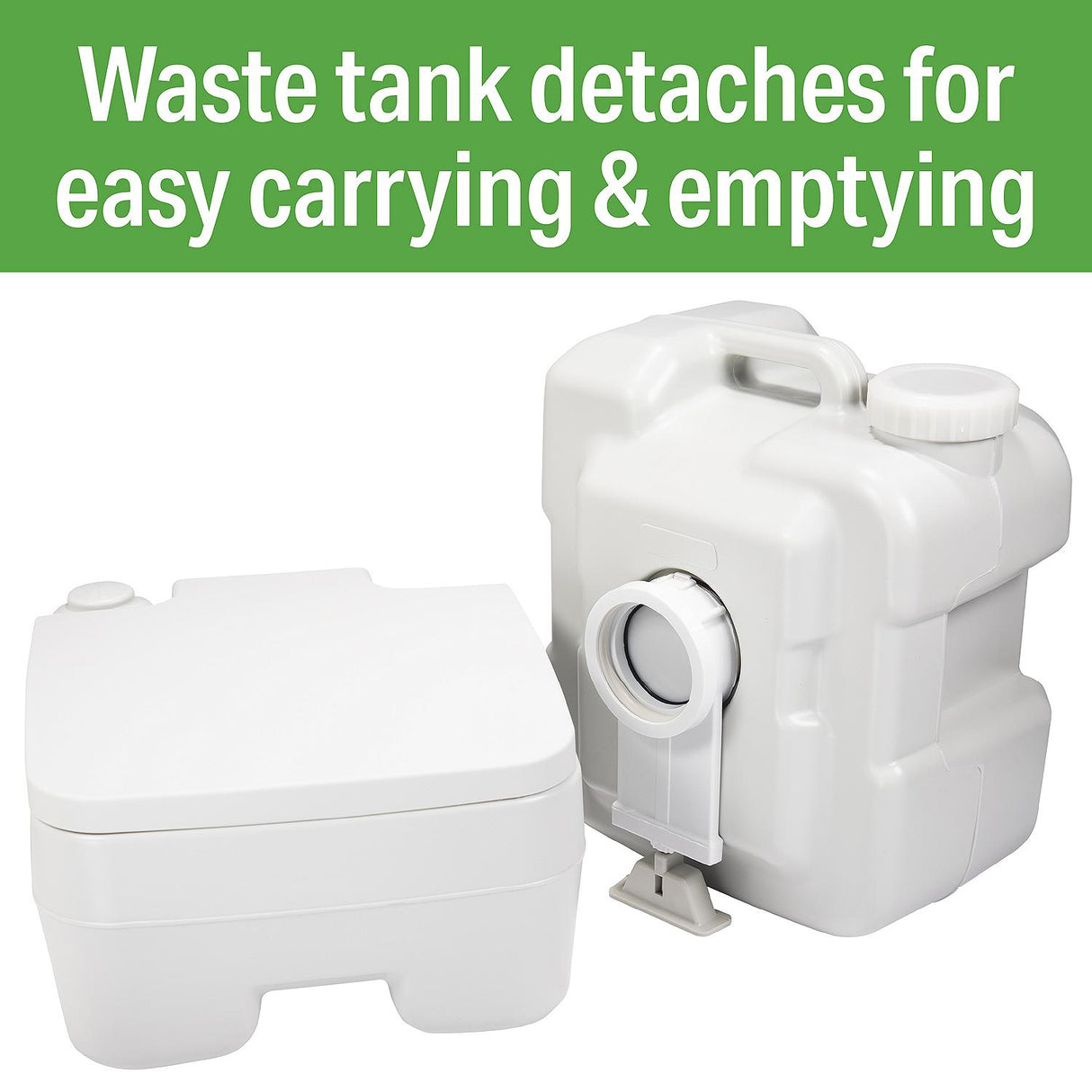 FulTyme RV 6003 Portable Toilet, White, 5.3-Gal. (20 l) - DEF1020S - official FulTyme RV product image 14