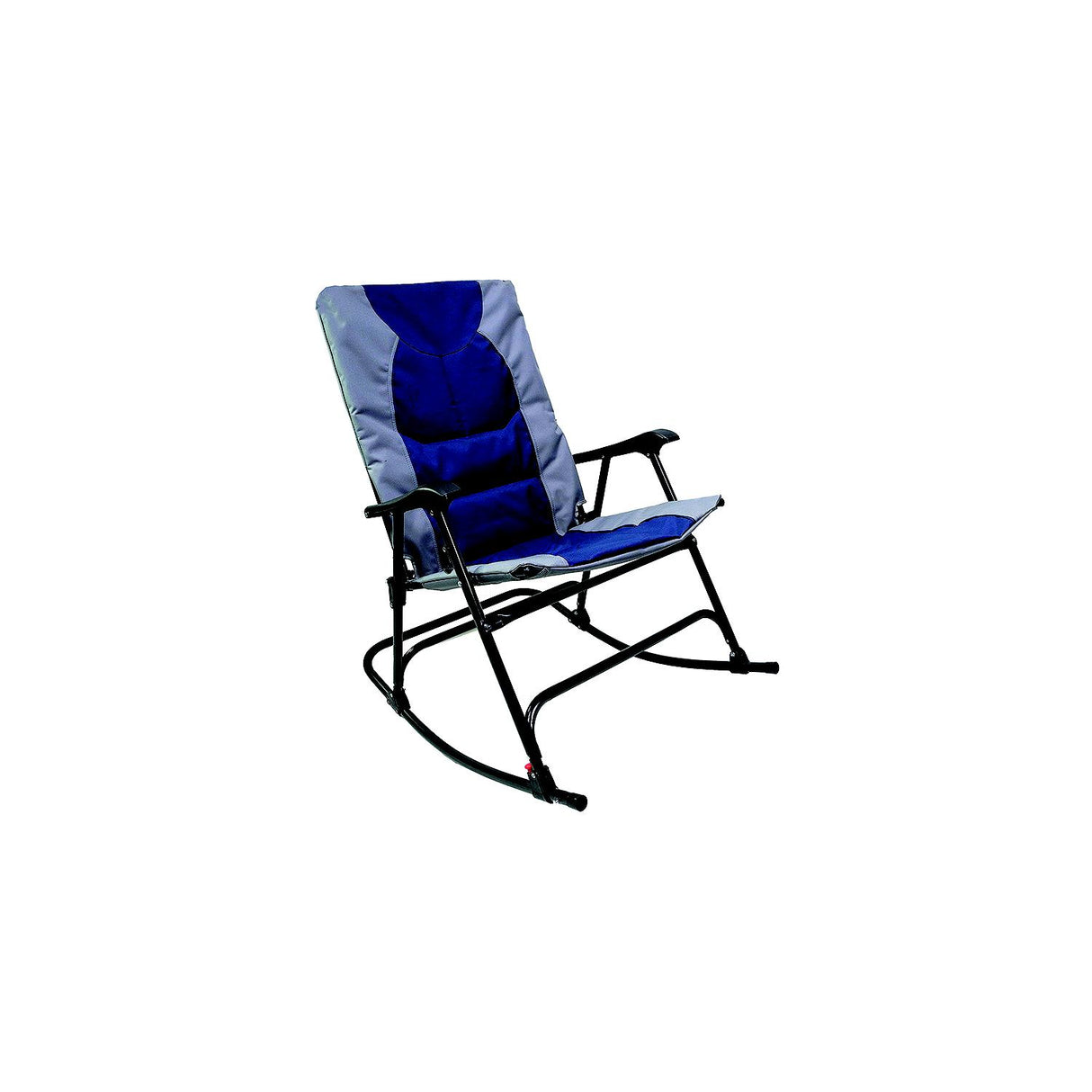 FulTyme RV 6071 Folding Rocking Chair, Blue/Grey - 6071