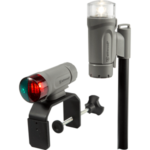Attwood Marine Attwood Clamp-On Portable LED Light Kit - Marine Gray - 14190-7