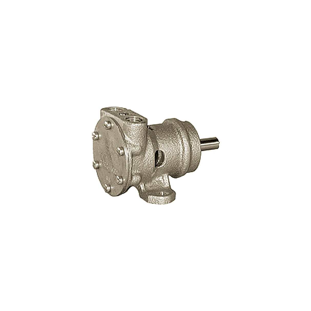 Jabsco 2760-0001 Self Priming Pulley Driven Engine Cooling Pump with 4.4@1500RPM GPM & Neoprene Impeller - 2760-0001
