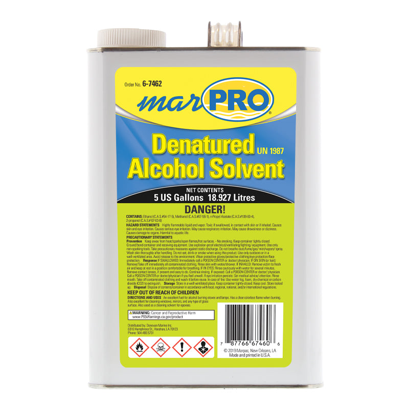 Marpro Denatured Alcohol (5 Gallon) - 6-7462 - image 1