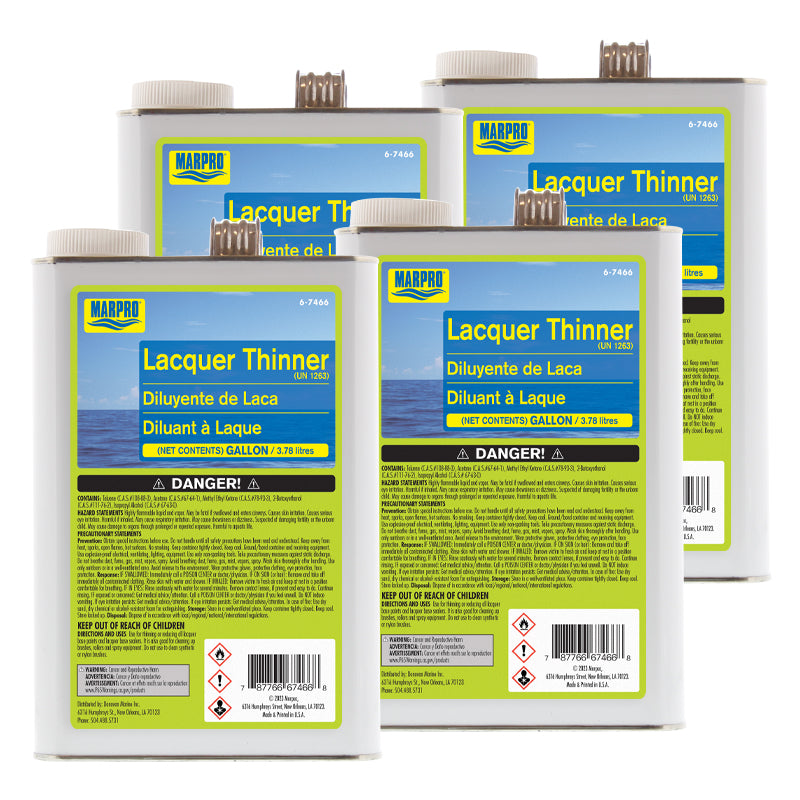 Marpro Lacquer Thinner (Gallon, Case of 4) - 6-7466 - image 2