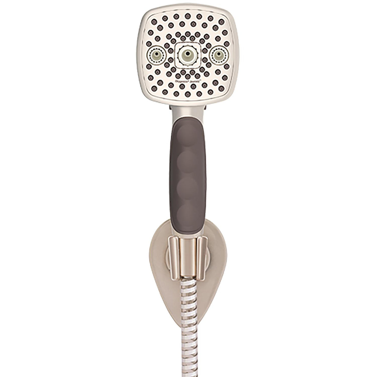 Oxygenics SHOWER WAND JOURNEY BR NKL W/72 HOSE AND MOUNT 1.8 GPM 5 SETTING - 75464 - image 1