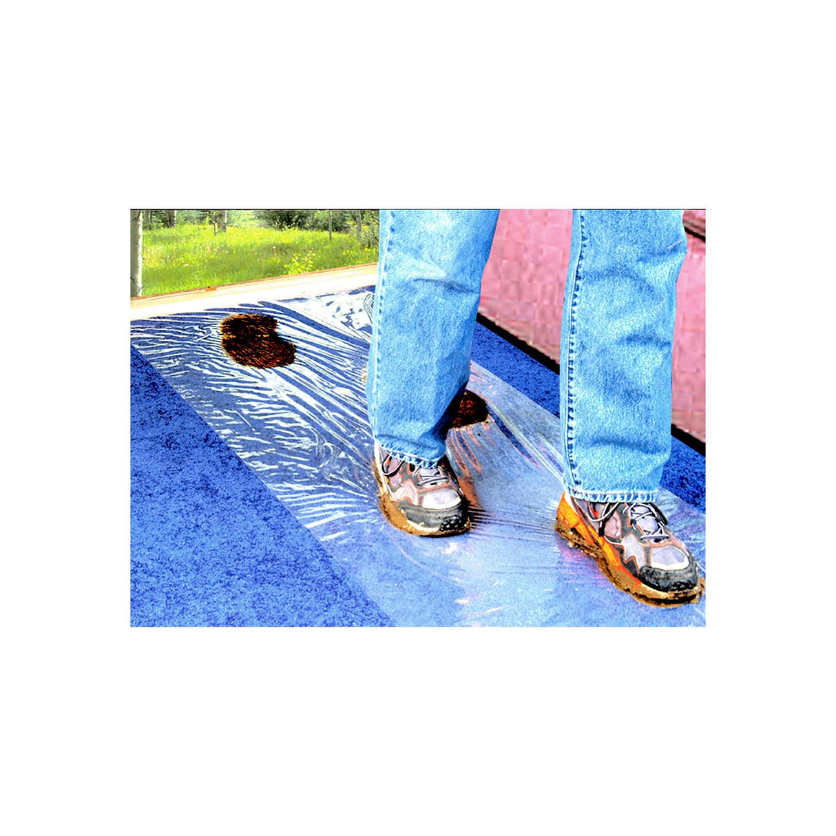 Surface Shields 022CS24200L Roll Carpet Shield, 24" x 200' Reverse Wound - 022-CS24200L