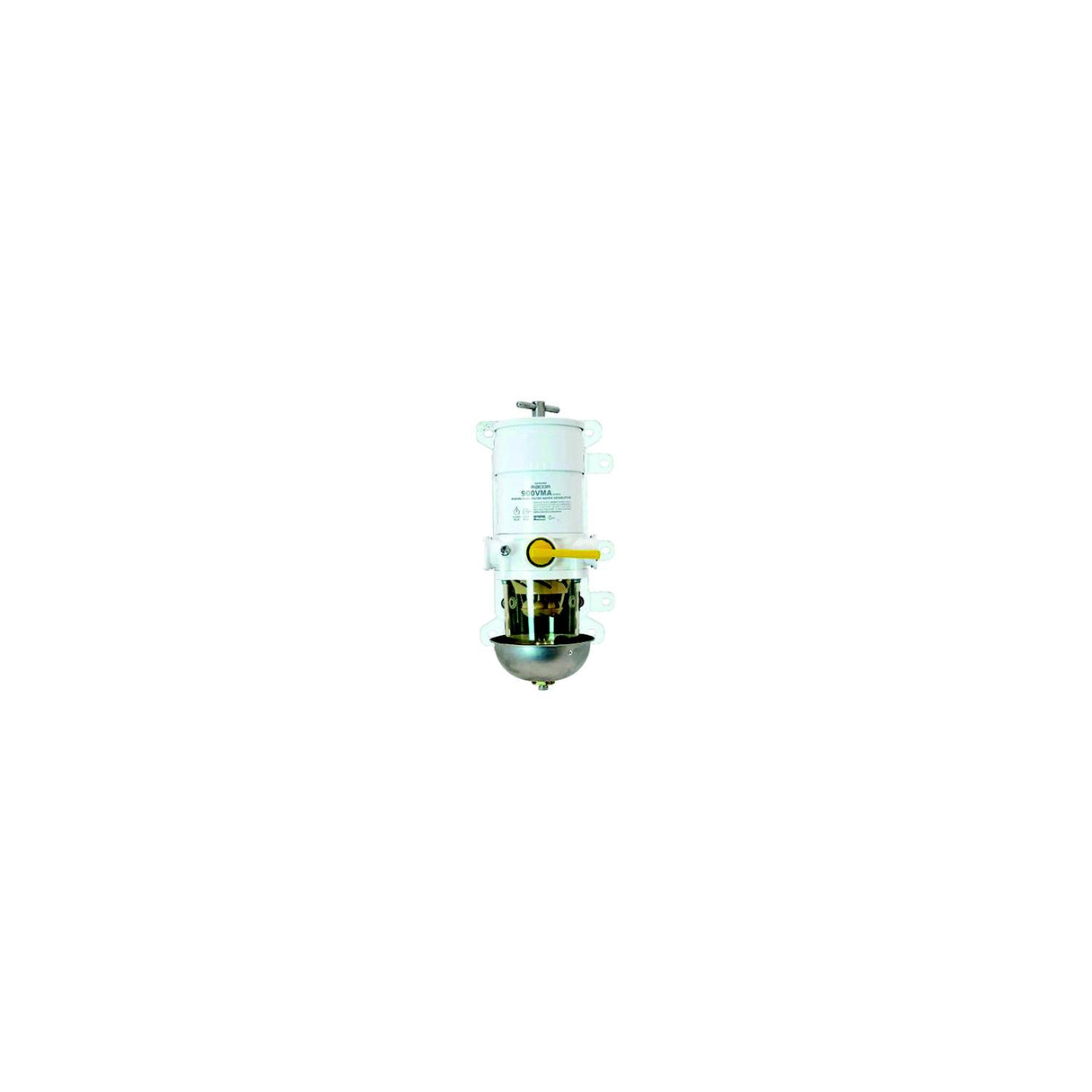 Racor 900VMA10 Marine Turbine Fuel Filter/Water Separator w/Metal Shield, 10 Micron - 900VMA10
