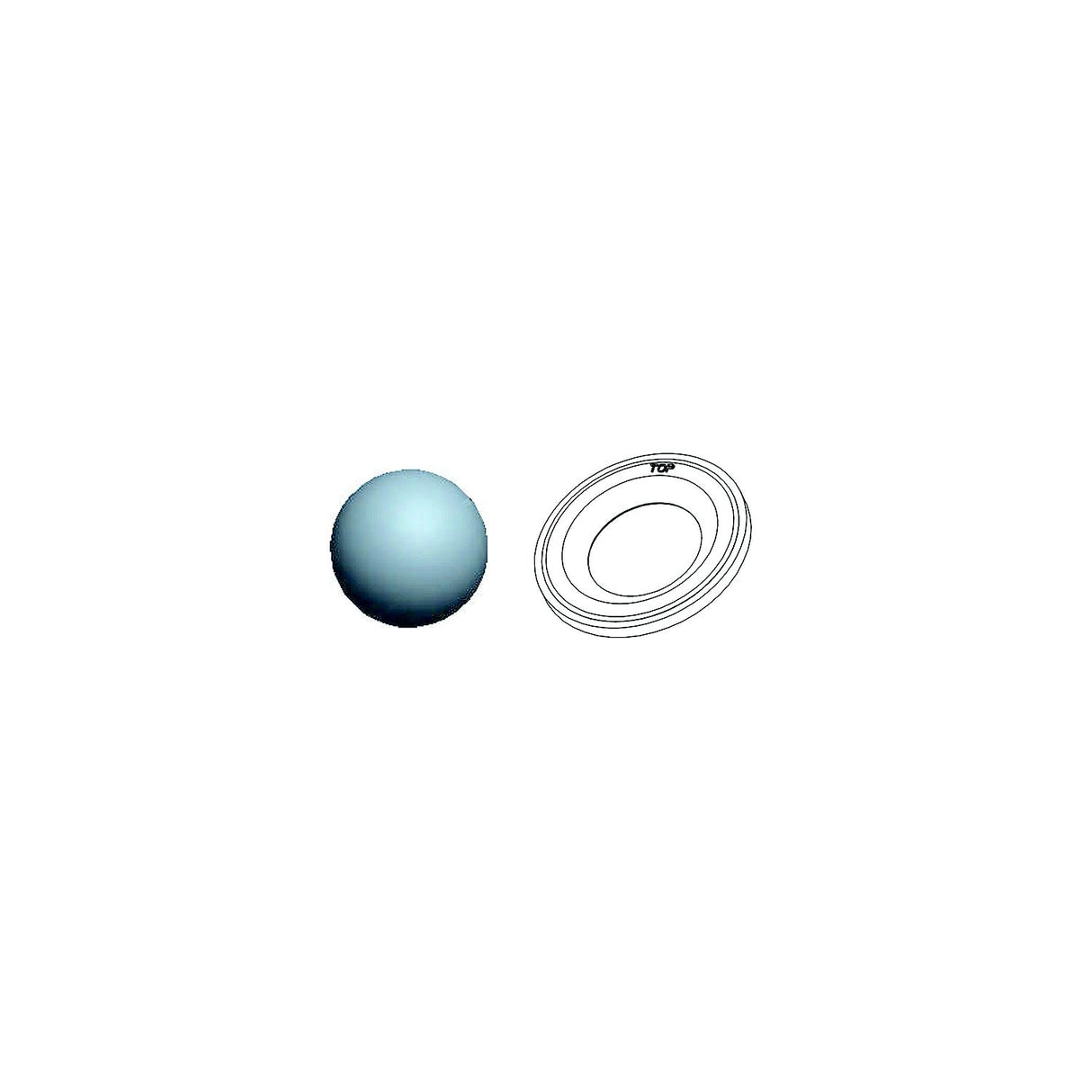 Racor Parts, Check Ball W/Seal - RK 15010B