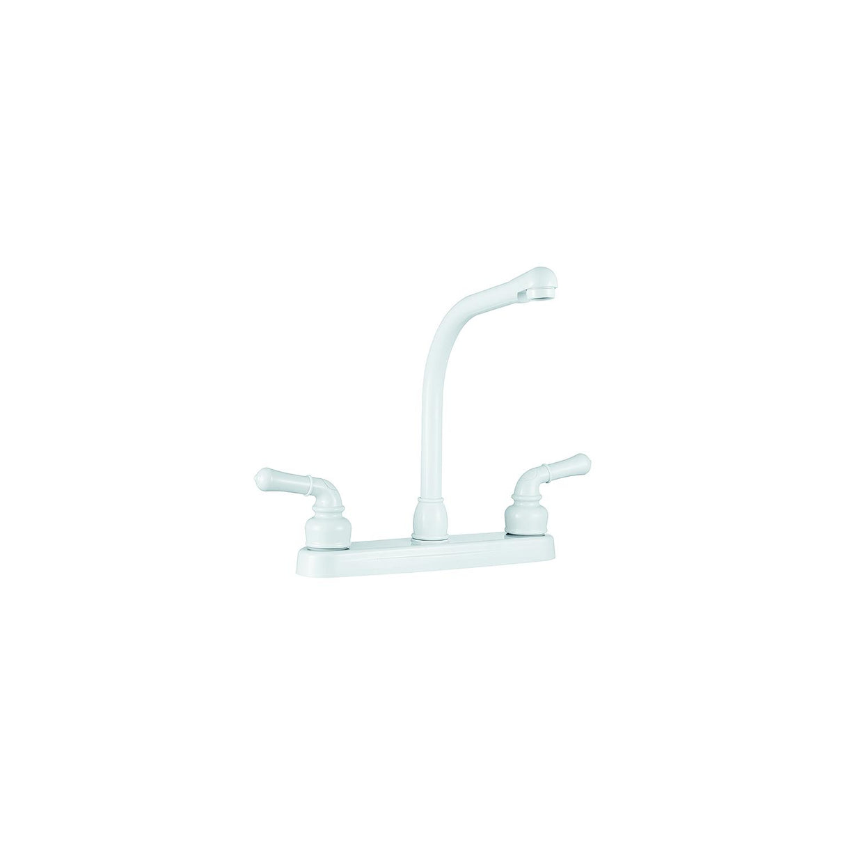 Dura Faucet DFPK210CWT Classical Hi-Rise Kitchen Faucet, White - DF-PK210C-WT - official Dura Faucet product image 3