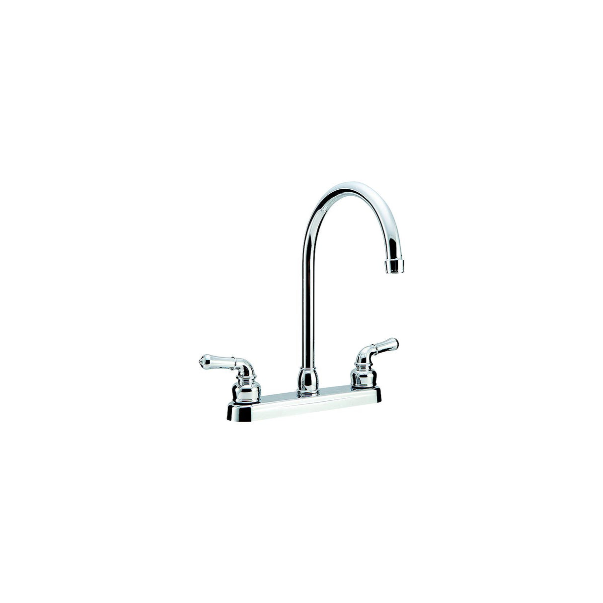 Dura Faucet DFPK330HCCP J-Spout Kitchen Faucet, Chrome - image 1