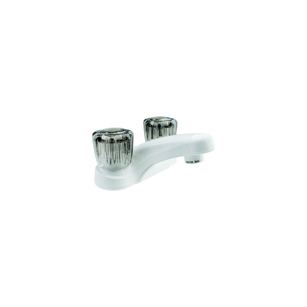 Dura Faucet DFPL700SWT Two Handle Lavatory Faucet, White - image 2