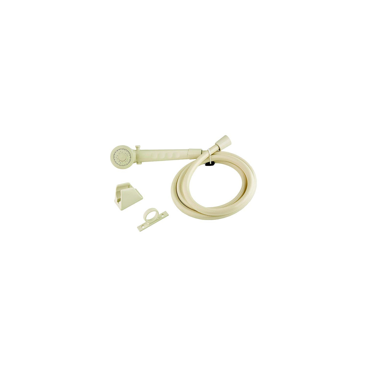 Dura Faucet DFSA130BQ Economy Single Function Shower Wand & Hose Kit, Bisque - image 1