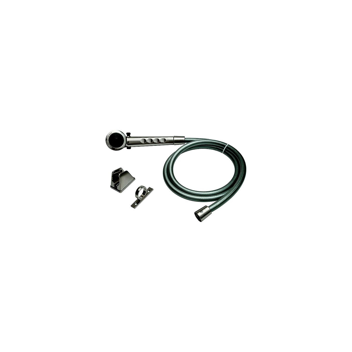 Dura Faucet DFSA130SN Economy Single Function Shower Wand & Hose Kit, Satin Nickel - image 1