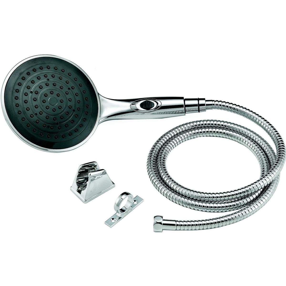 Dura Faucet DFSA434KCP Luxury Rain Shower Wand and Hose Kit, Chrome - image 3