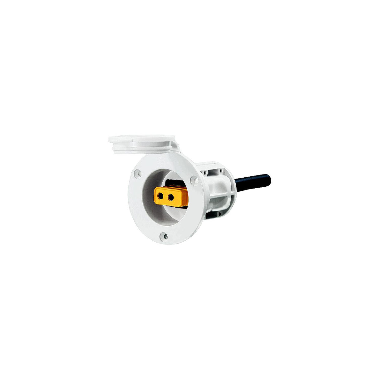 Cannon Flush Mount Power Port, White - 1903013