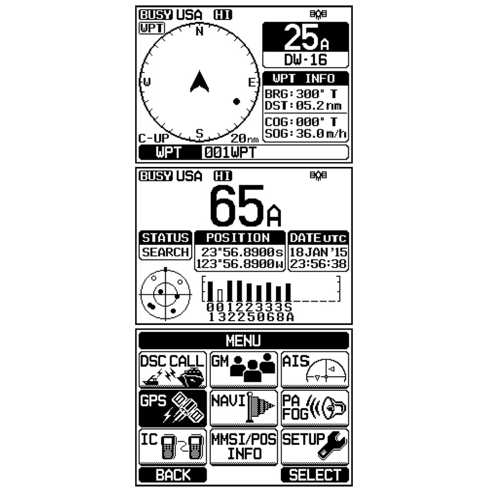 Standard Horizon Quantum GX6000 25W Commercial Grade Fixed Mount VHF w/NMEA 2000, Integrated AIS receiver, Speaker Mic