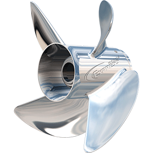 Turning Point Propellers Turning Point Express® Mach4™ - Left Hand - Stainless Steel Propeller - EX1/EX2-1317-4L - 4-Blade - 13.25" x 17 Pitch - 31431740