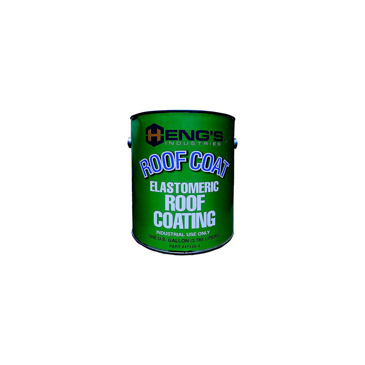 Heng's 471284 Elastomeric 100% Acrylic Roof Coating, White, 4/case - image 1