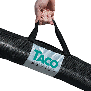 TACO Marine TACO Outrigger Black Mesh Carry Bag - 72" x 12" - COK-0024