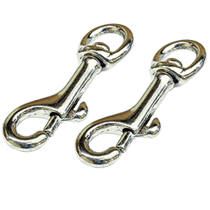 Tigress Nickel Plated Brass Snaps - Pair - 88666