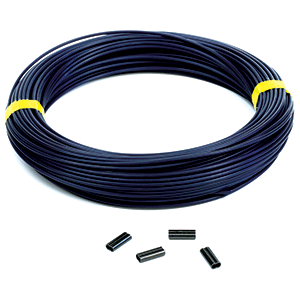 Tigress 100' of 400lb Test Black Mono - 2.2mm Diameter - 88670