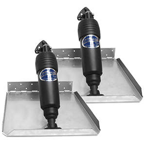 Bennett Marine Bennett BOLT 1212ED Electric - Edge Mount Limited Space Trim Tab Kit - 12V - 12" x 12"