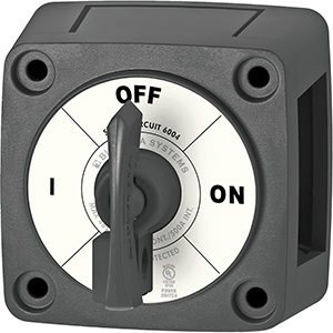 Blue Sea Systems Blue Sea 6004200 Single Circuit ON-OFF w/Locking Key - Black