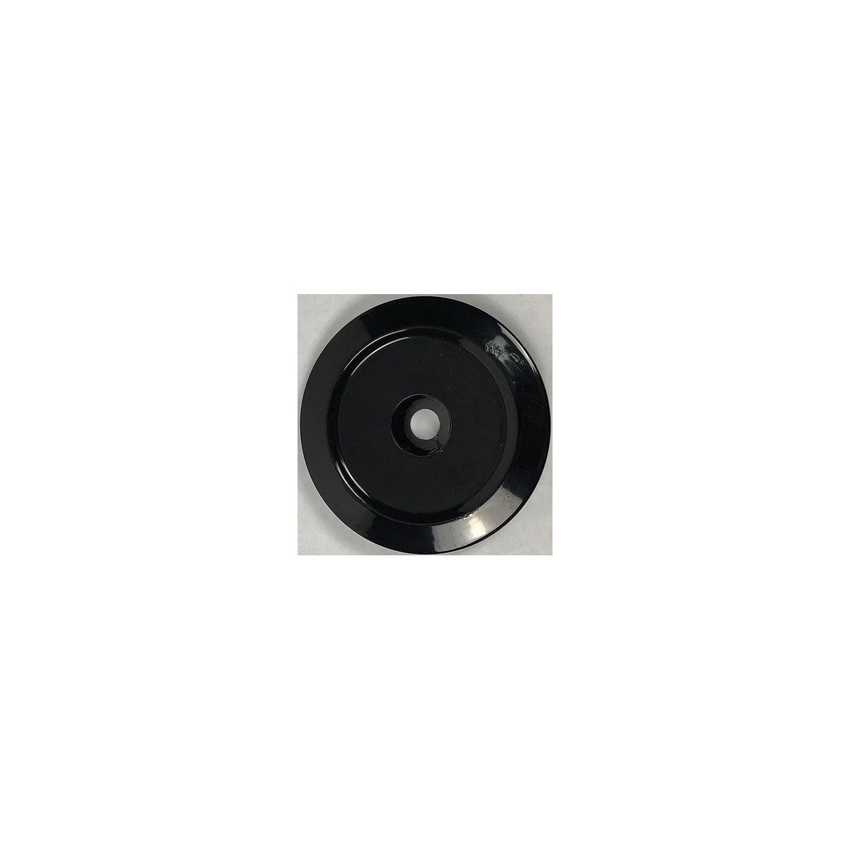 Bob's Machine Shop 311100005 Decksaver Trolling Motor Stabilizer Plate, Black - 311-100005PCBLK