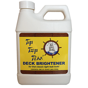 Tip Top Teak Deck Brightener - Quart - TB 3001