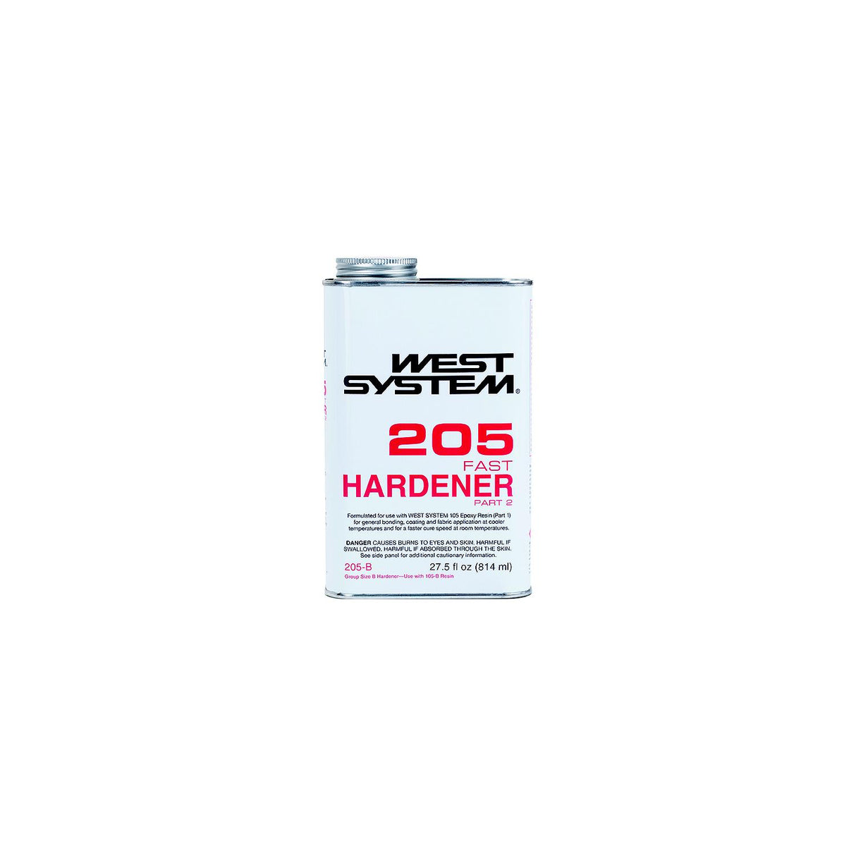 West System 205 Hardener, .86 Quart - 205B