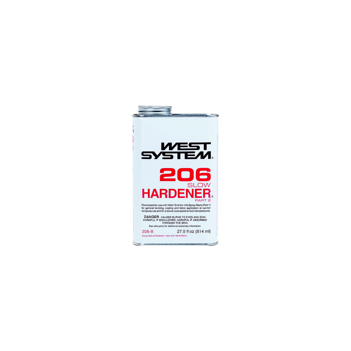 West System Slow Hardener - .44 Pint - 206-A - official West System product image 3