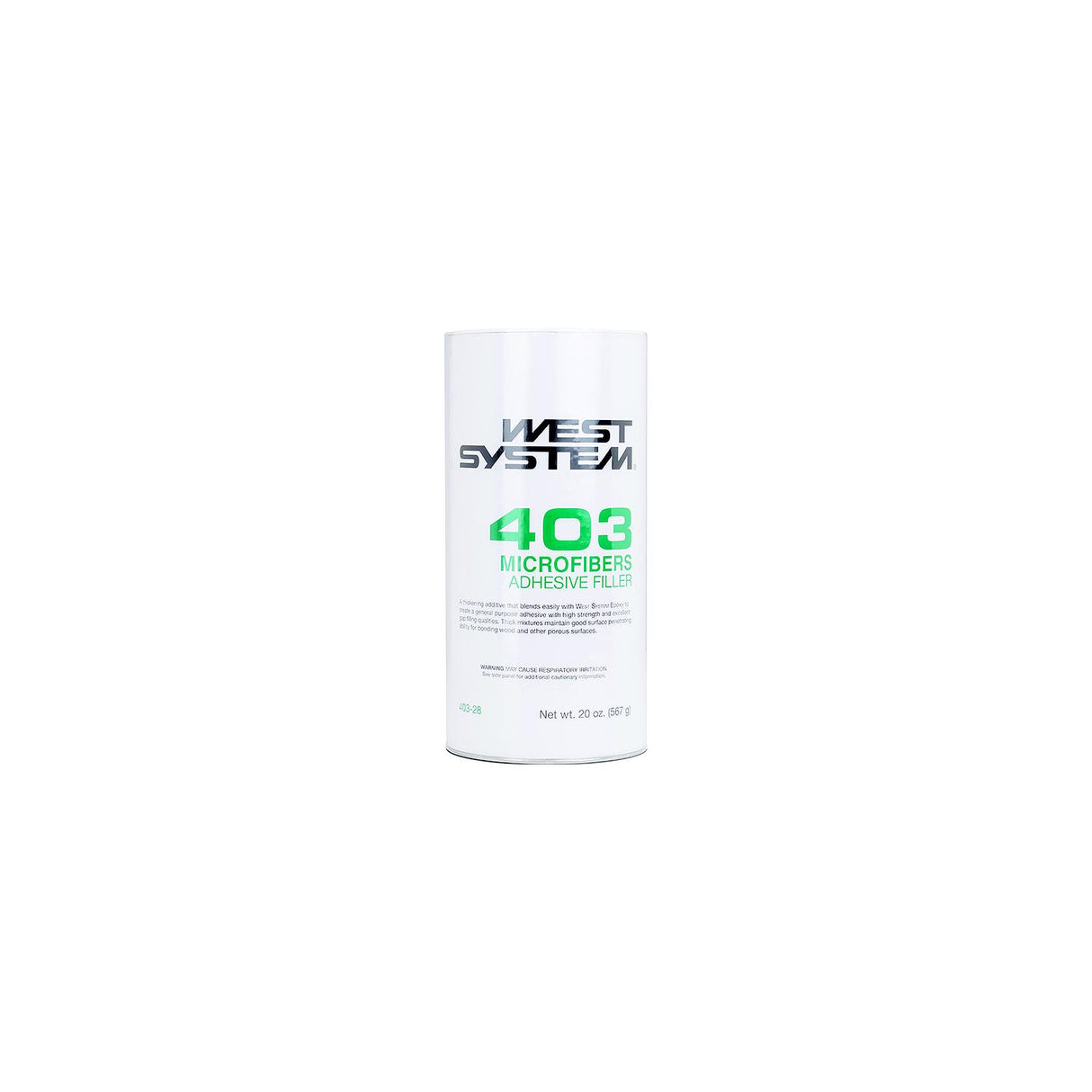 West System 40328 Microfibers, Off-White, 20 oz., 12/case - 403-28
