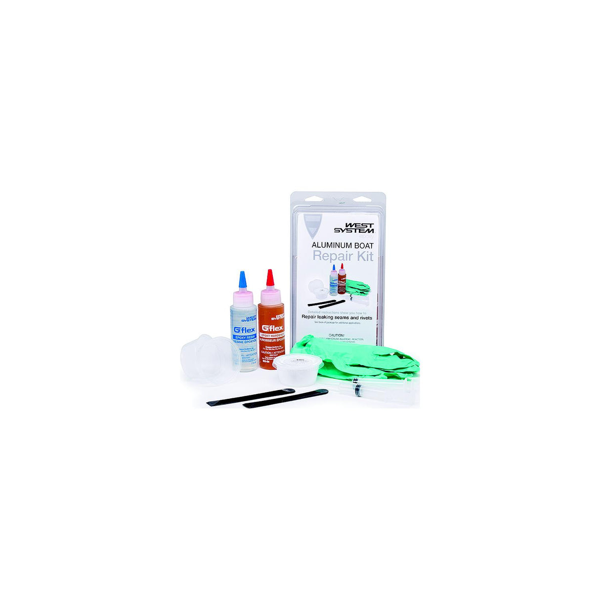 West System G/Flex Epoxy Kit, 4 oz. (2ea 4 oz. bottles) - 650-K