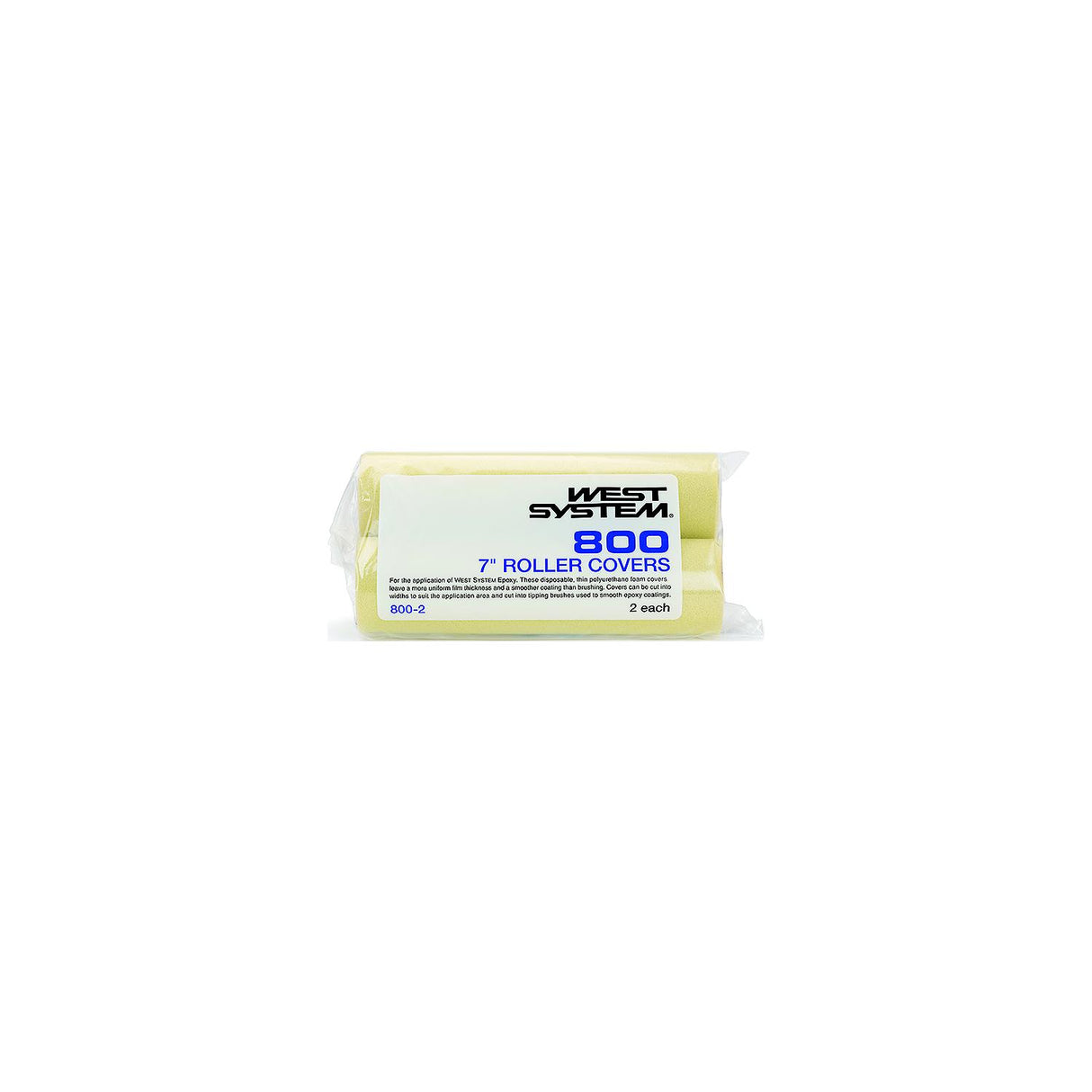 West System Roller Covers, 7" - 800-2