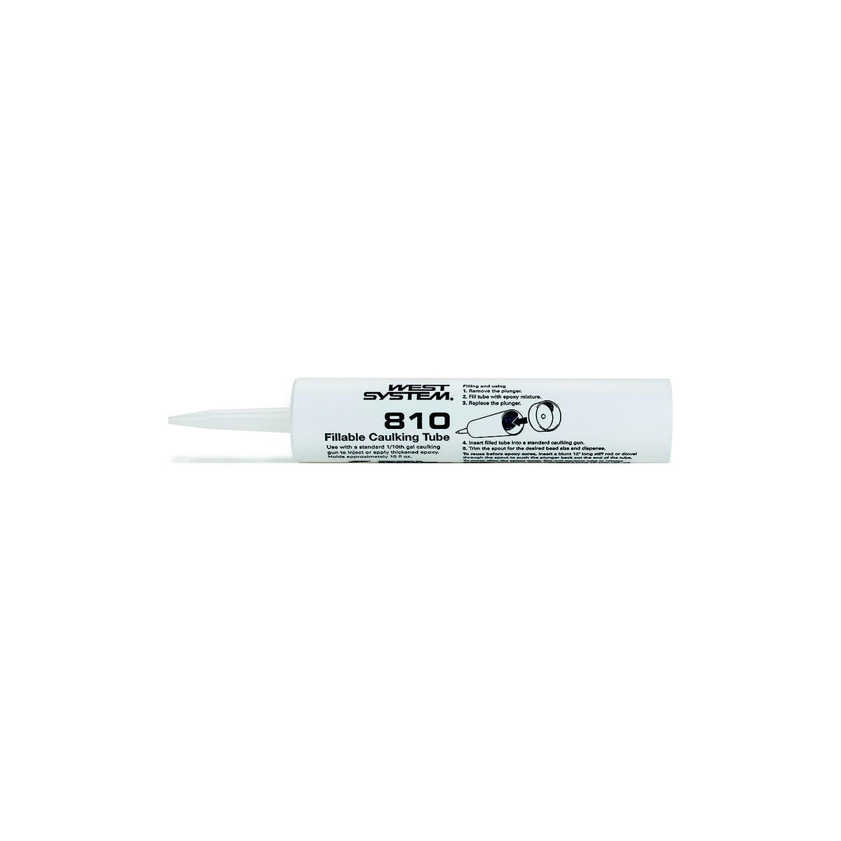 West System Fillable Caulking Tubes (2/Pk) - 810-2 - image 1