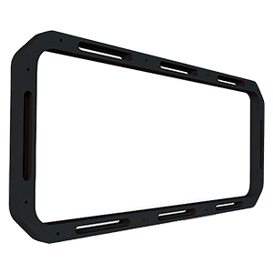 Fusion RV-FS41SPB Sound-Panel 41mm Mounting Spacer - Black - 010-12587-00