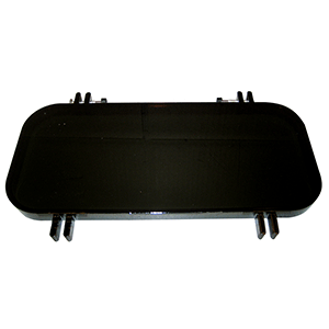 Beckson Marine Beckson Replacement Portlight Lens Only - 5" x 12" - Smoke - LNZ-512S